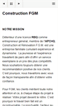 Mobile Screenshot of constructionetrenovationfgm.com