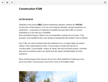 Tablet Screenshot of constructionetrenovationfgm.com